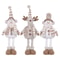 Knit Deer Santa Claus Christmas Decorations Factory Doll Expandable Figurine Window Scene Arrangeme 3