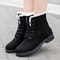 Flat Boots For Women Platform Ladies Shoes Plush Keep Warm Boots Cozy Winter Shoes Women 1