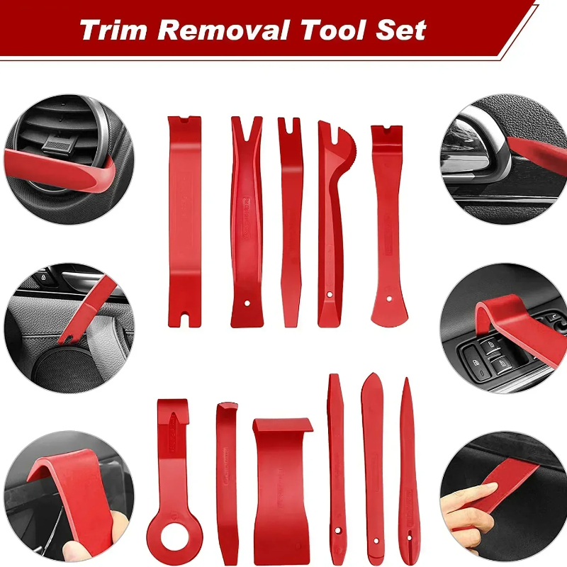 Auto Plastic Clips Puller Set Car Interior Trim Removal Tool Kit DIY Panel Disassembly Tools For Ca 2