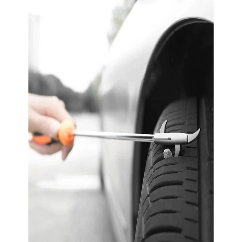 Car tire stone cleaning tool multifunctional tire stone cleaning hook stone picking device buckle picking hook removal stone