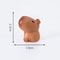 Adorable Dashboard Accessory Cars Accessories Girl Auto Interior Decor Cute Capybara Car Decoration 7