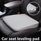 Memory Foam Car Seat Cushion For Sedentary Car Drivers Thickened Height Pad Anti Slip Beveled Desig