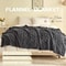 Luxurious 3D Plush Fleece Blanket Cozy Soft Throw Dense Weave For Ultimate Warmth 3
