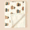 Baby Swaddle Wrap Winter Baby Blanket Soft Flannel Lamb Fleece Quilt For Newborn 6