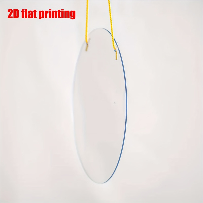 Winter Home Decoration Christmas Acrylic Flat Snowman And Flower Sign 5