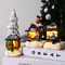 Resin LED Micro-Landscape Santa Claus, Christmas Desktop Decoration, Newest Christmas Gift Home Decoration, House Craft