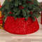 Decorative Holiday Home Decor, Artificial Christmas Tree Skirt, Pine Tree Ring Base Cover