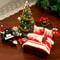 Holiday Winter Home Room Party Decoration Miniature Dollhouse Christmas Decor 0