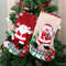 Children Christmas Socks Ornaments Pendant New Year Candy Bag Tree Jewelry Gift 2