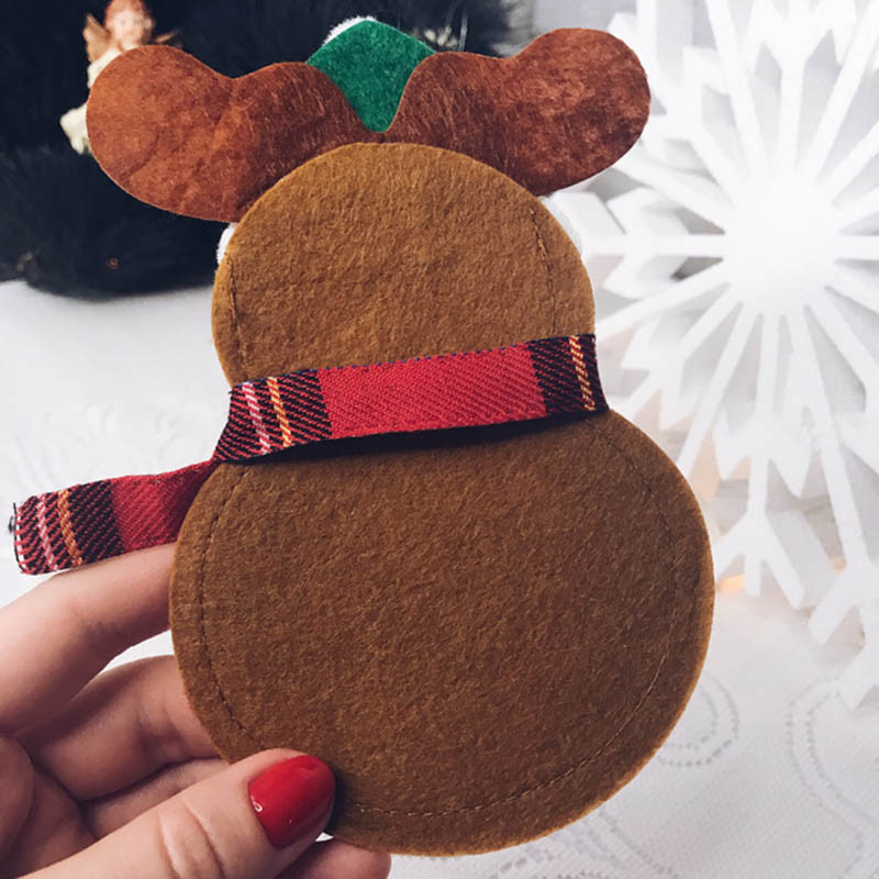 Christmas Dinner Table Ornaments Knife Fork Tableware Holders Christmas Cutlery Bag Pocket 4