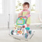 Multifunction Baby Cartoon Push Walker Toy With Music Drawing Board Toddler Learning Walk Walker 1