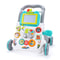 Multifunction Baby Cartoon Push Walker Toy With Music Drawing Board Toddler Learning Walk Walker 6