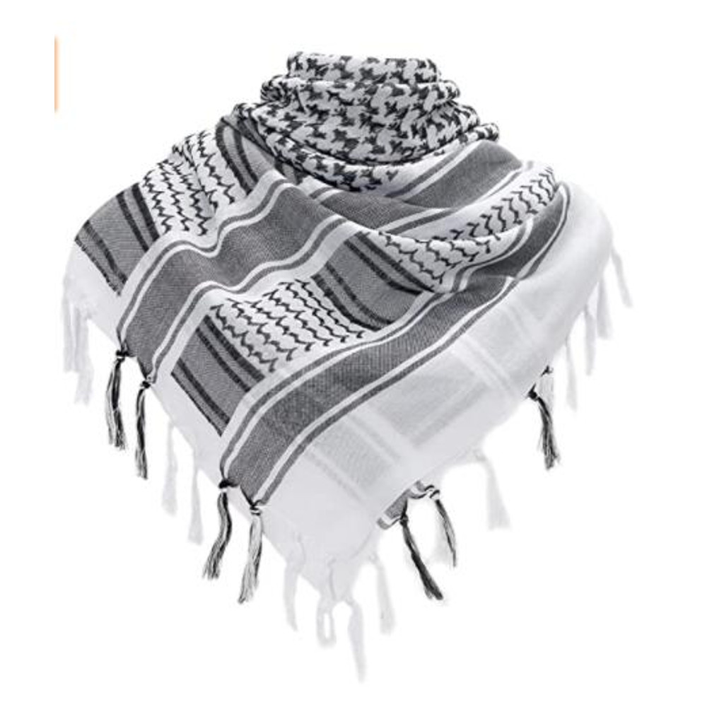 Arab Wrap Tactical Shemagh Hunting Scarf Desert Head Neck With Tassel 5