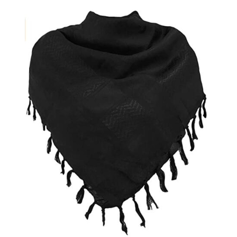 Arab Wrap Tactical Shemagh Hunting Scarf Desert Head Neck With Tassel 8