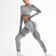 Breathable Seamless Yoga Suit New Sports Tight Running Women Fitness Outdoor Suit 5