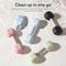 Dumbbell Rattle Toy Silicone Baby Teething Toy Cognitive Sensory Music Bell Crib Baby Gift 4
