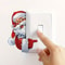 Christmas Decoration Switch And Wall Sticker For Home Selfadhesive Santa Claus And The Snowman Viny 0