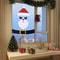 Felt Cloth Snowman, Elk Wall Sticker, Christmas Door Window Stickers Santa Claus Christmas Home Decoration