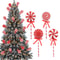 Christmas Lollipop Pendant Foam Cartoon Xmas Candy Hanging Decor Exquisite Big Lollipop Ornament Fo 2