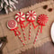 Christmas Lollipop Pendant Foam Cartoon Xmas Candy Hanging Decor Exquisite Big Lollipop Ornament Fo 4