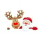 Decorative Removable Wall Stickers Xmas Wall Switch Stickers New Year Christmas Decoration 1
