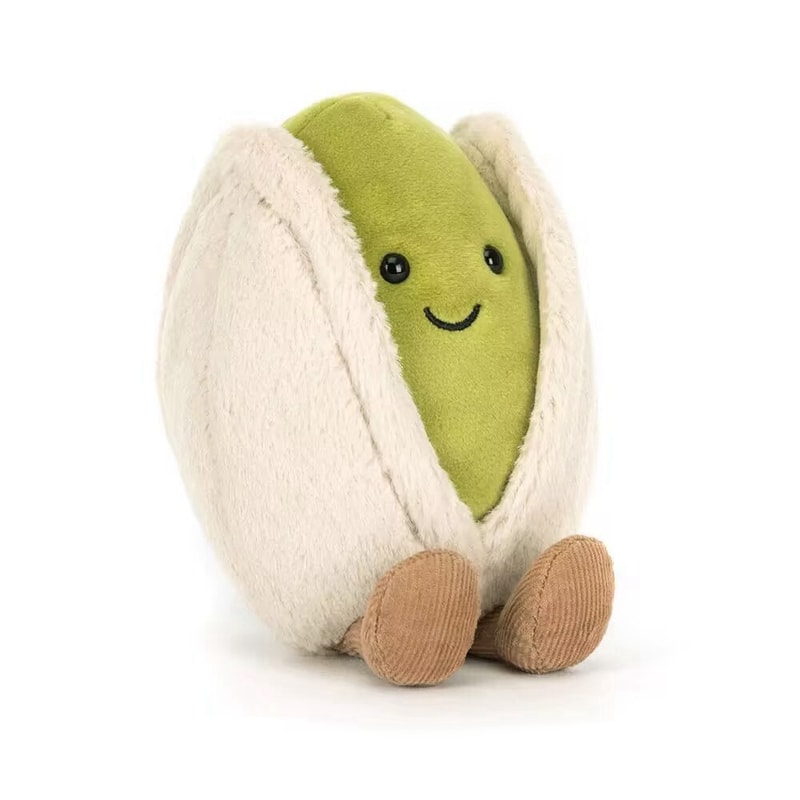 Stuffed Pistachio Plush Toy for Cozy Decor, Comfort Moments, and Easy Gifting