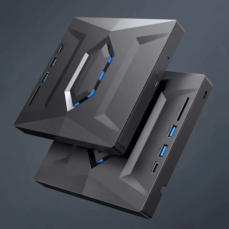 External USB CDDVD Drive For Laptops ReadWrite Discs Access Archived Media 4