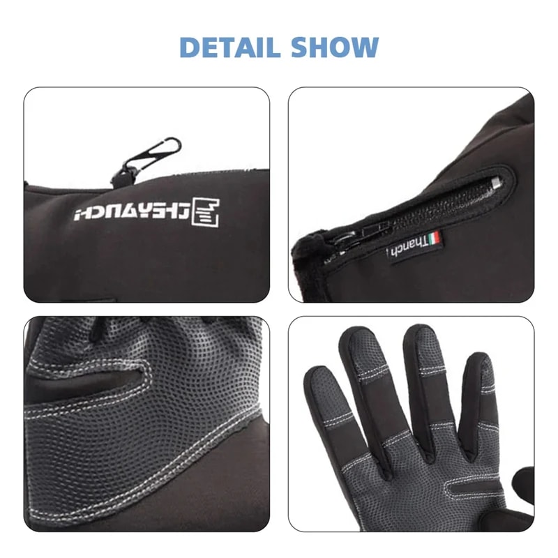 Extreme Cold Winter Gloves for Waterproof Warmth and Touchscreen Control