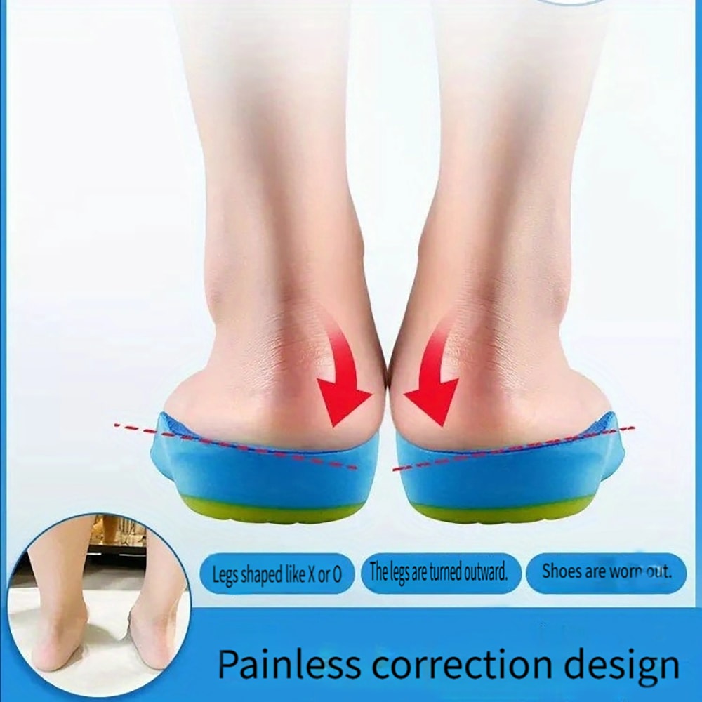 Kids Orthotic Insoles for Flat Feet, Arch Support, Cushioning for Active Kids