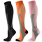 Graduated Compression Socks 30 MmHg 3 Pack For Varicose Veins Sports Travel Comfort 6