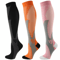 Graduated Compression Socks 30 MmHg 3 Pack For Varicose Veins Sports Travel Comfort 6