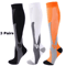 Graduated Compression Socks 30 MmHg 3 Pack For Varicose Veins Sports Travel Comfort 17