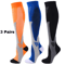 Graduated Compression Socks 30 MmHg 3 Pack For Varicose Veins Sports Travel Comfort 18