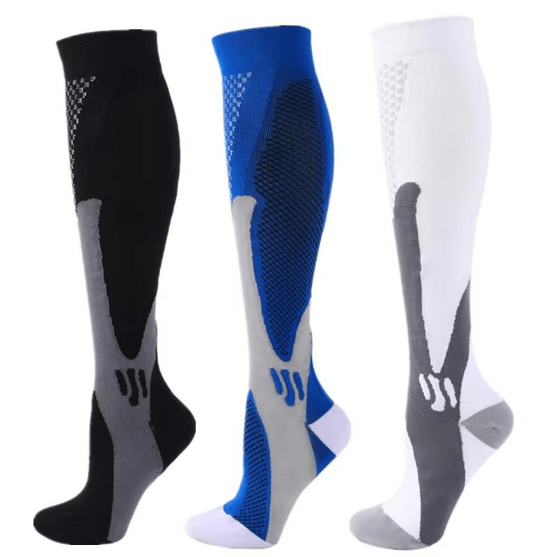 Graduated Compression Socks 30 MmHg 3 Pack For Varicose Veins Sports Travel Comfort 20
