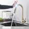 Black Touch Control Kitchen Faucet With PullOut Spray Modern Sink Tap 4