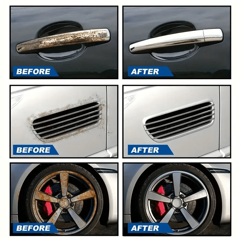 Fast-Acting Rust Remover Spray for Tools, Cars and Metal Surface Cleanup