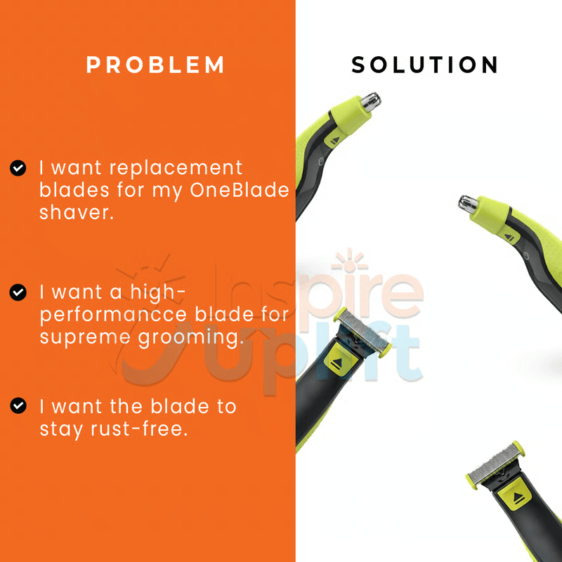 Replacement Blades For OneBlade Electric Trimmer Shavers 3