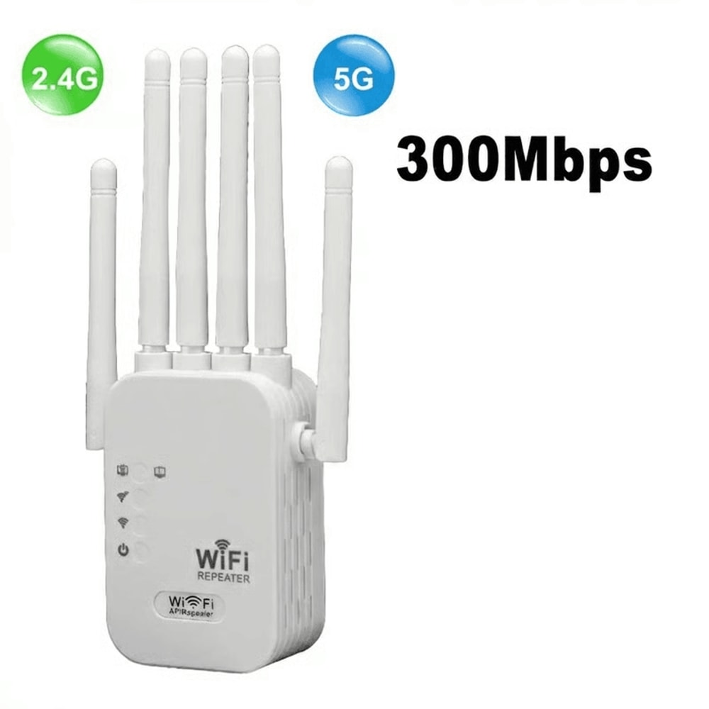 High Speed WiFi Signal Booster Dual Band Wireless Repeater 7