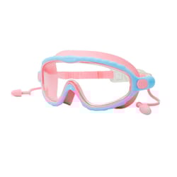 kids anti fog swim goggles no leak silicone wide view swimming goggles for boys girls