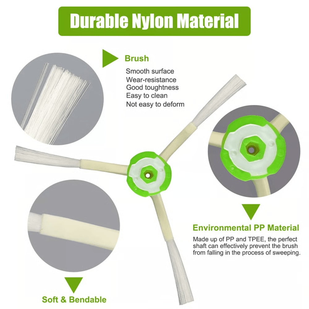 Roomba HEPA Filter And Side Brush Replacement Kit For IRobot Vacuums 2