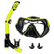 Professional Snorkel Mask Set With Dry Top Tube And Anti Fog Tempered Glass 5