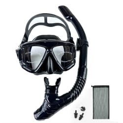 anti fog snorkeling mask for adults silicone scuba diving mask wide view swim goggles