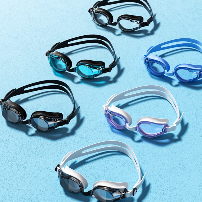 HD Anti Fog Swimming Goggles With UV Protection Waterproof Unisex Swim Glasses 5