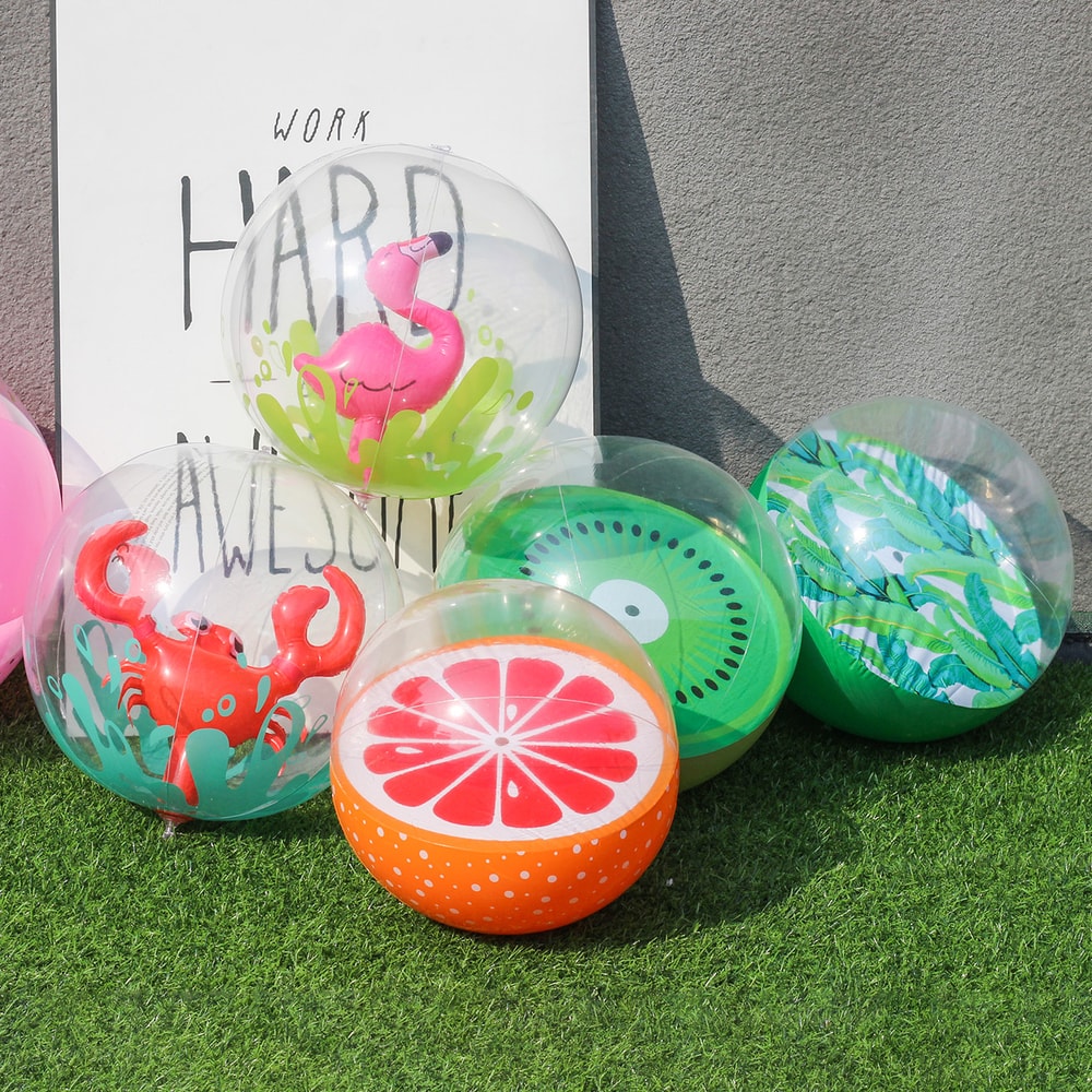 Flamingo Inflatable Beach Ball Durable PVC Pool Toy For Summer Fun 2