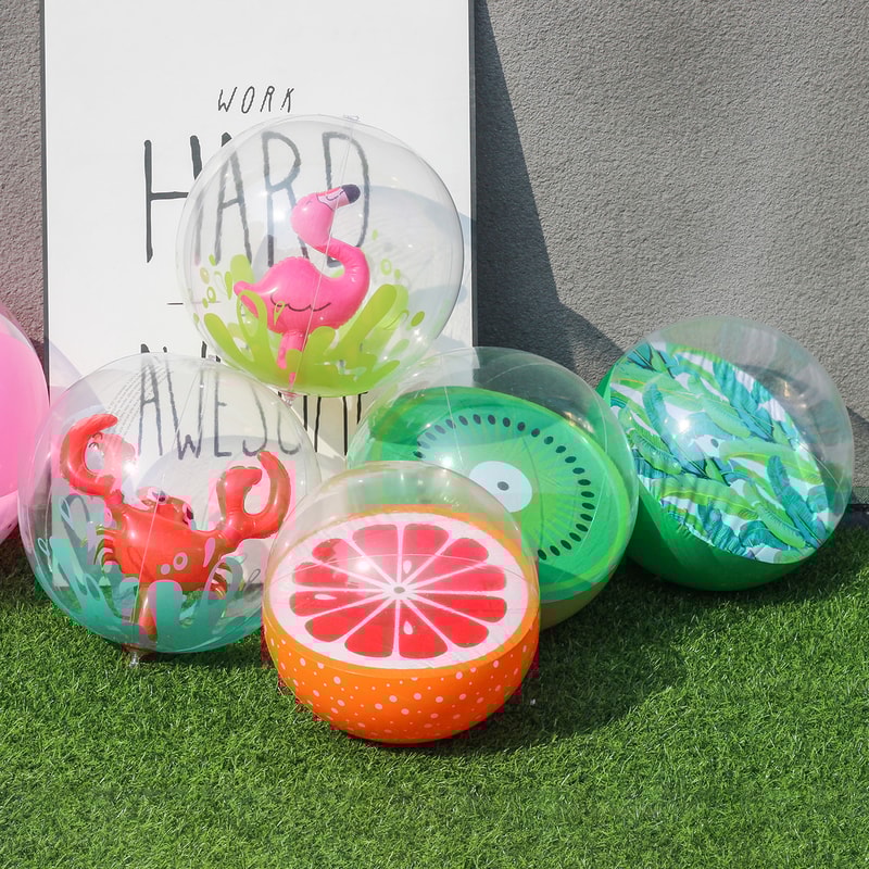 Flamingo Inflatable Beach Ball Durable PVC Pool Toy For Summer Fun 2