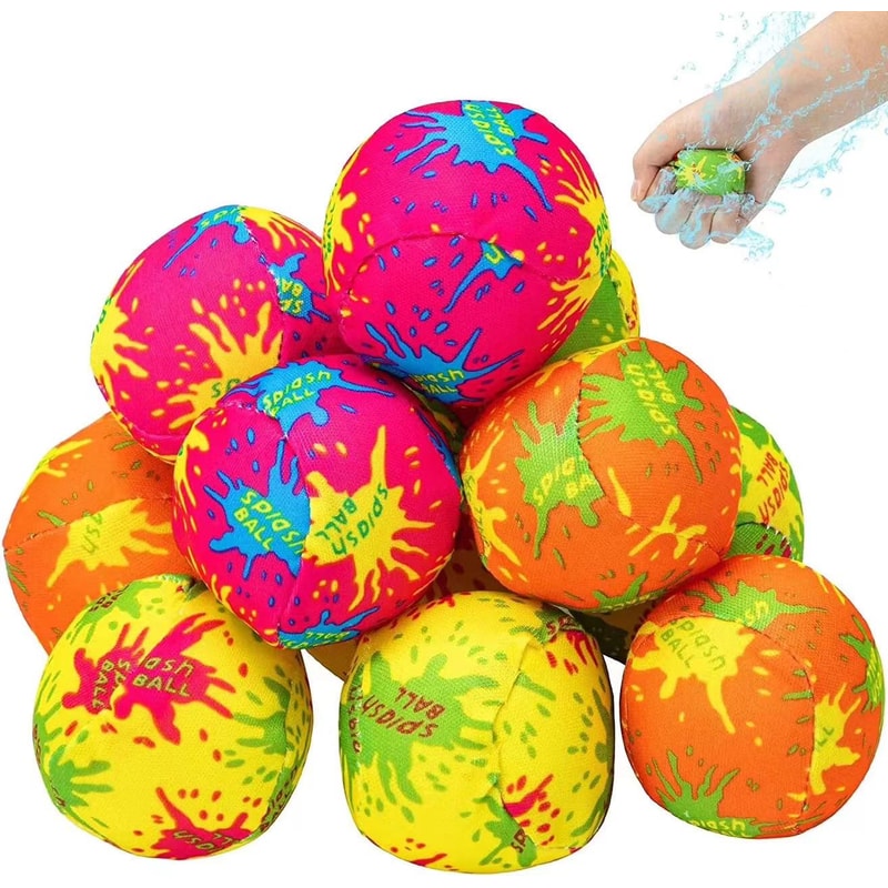 Reusable Splash Balls Soft Water Balloons Reusable For Kids Pool Beach Fun 7