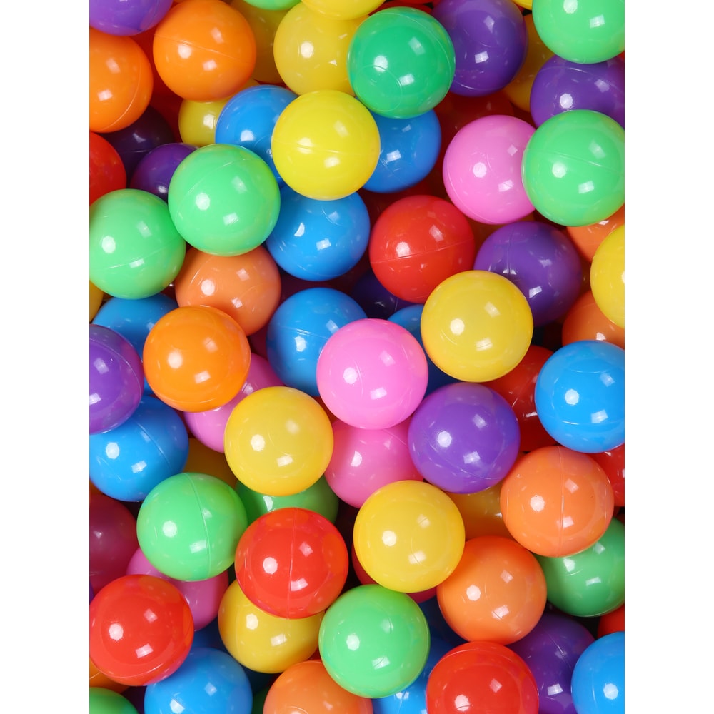 Colorful Baby Ball Pit Balls Soft Plastic Play Balls for Kids Indoor Outdoor Fun