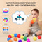 Colorful Baby Ball Pit Balls Soft Plastic Play Balls for Kids Indoor Outdoor Fun