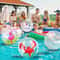 Transparent Inflatable Beach Ball With Flamingo Unicorn Designs For Kids Outdoor Water Fun 0