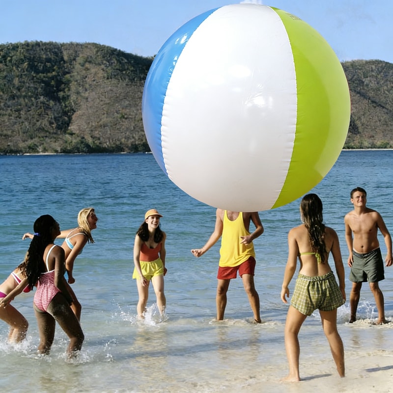 Giant Inflatable Beach Ball Large Pool Party Ball For Kids And Adults 1